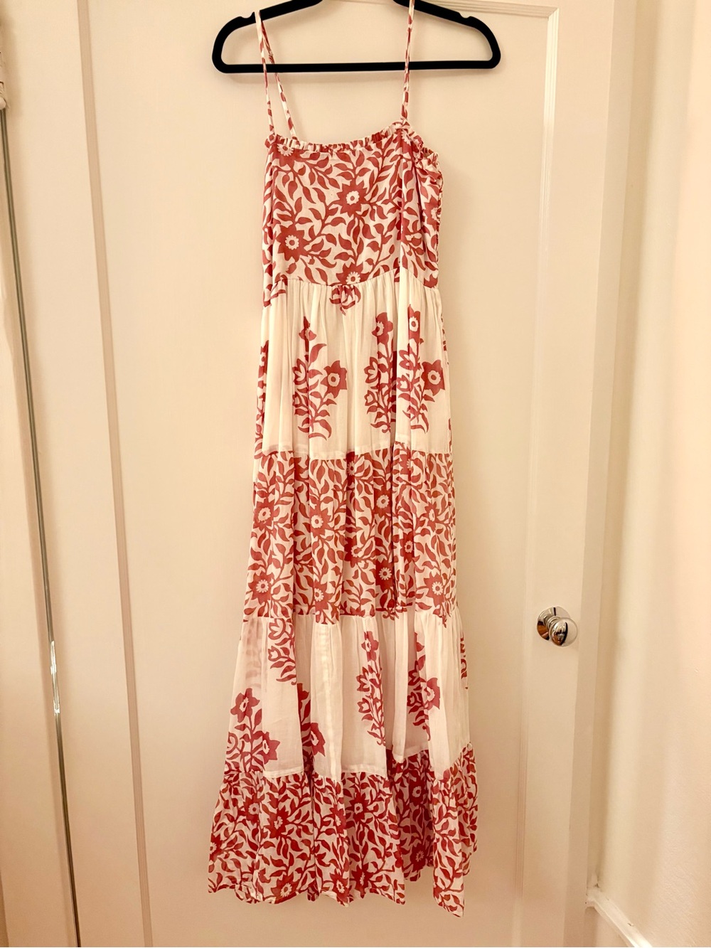 Oliphant Dress with Brown Leaf Print